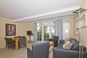 Haus Blick zur See FeWo 13 Gartennutzung, Terrasse, Sauna- und Schwimmbadnutzung im AHOI Sellin