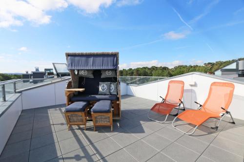 Haus Granitz Whg. 5.3 mit Dachterrasse und Sauna