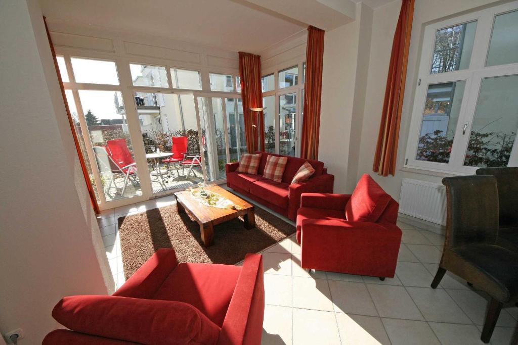 Appartement Haus Möwe I Whg 02 mit Terrasse  18586 Sellin