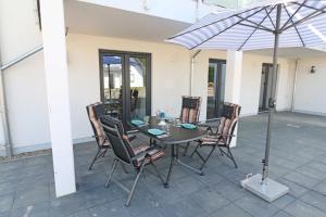 Haus Windrose Whg 01 Seehase mit Terrasse Balkon