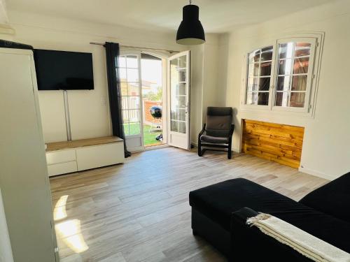 Haut de villa avec terrasse