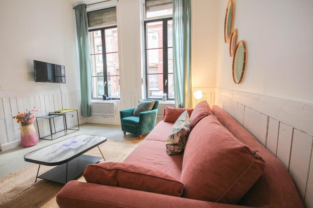 Appartement Heart of the Old Town - Loft style ap 142 Rue Saint-André REZ DE CHAUSSEE 59800 Lille