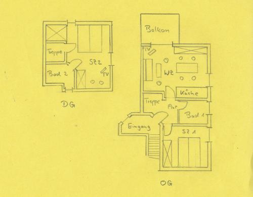 Helle Maisonettewohnung im Buchenpark