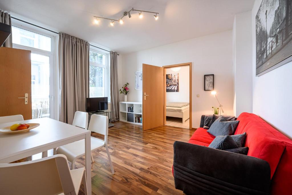 Appartement Helle Wohnung in Sudenburg mit Balkon - WLAN, 4 Schlafplätze 24 Wolfenbütteler Straße Hinterhaus 39112 Magdebourg