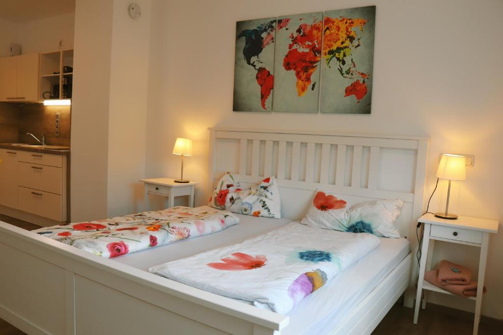 Helles Apartment für 1-2 Pers. mit Parkplatz und WiFi 22 Langgasse, 84559 Kraiburg am Inn