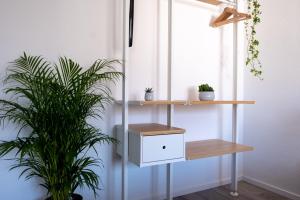 Helles Design-Appartement an der Messe