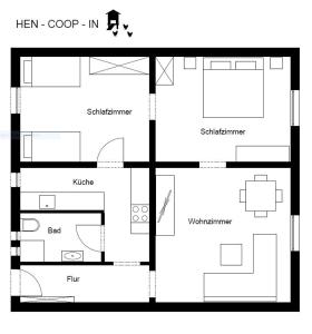 Hen Coop IN complete House mit optionaler Sauna