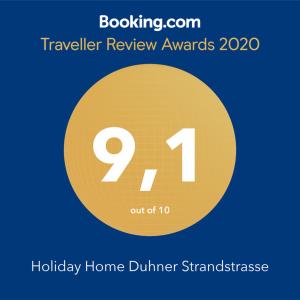 Holiday Home Duhner Strandstrasse