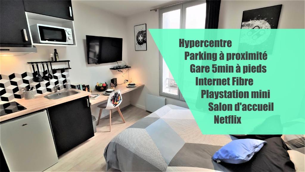 Appartement Home&Work 101 - HYPERCENTRE - Parking à proximité 1 8 Rue Dupin 79000 Niort