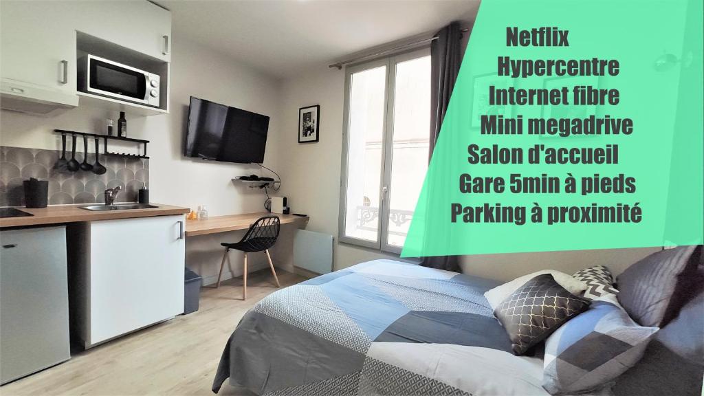 Appartement Home&Work 201 - HYPERCENTRE - fibre et parking a proximité 2 8 Rue Dupin 79000 Niort