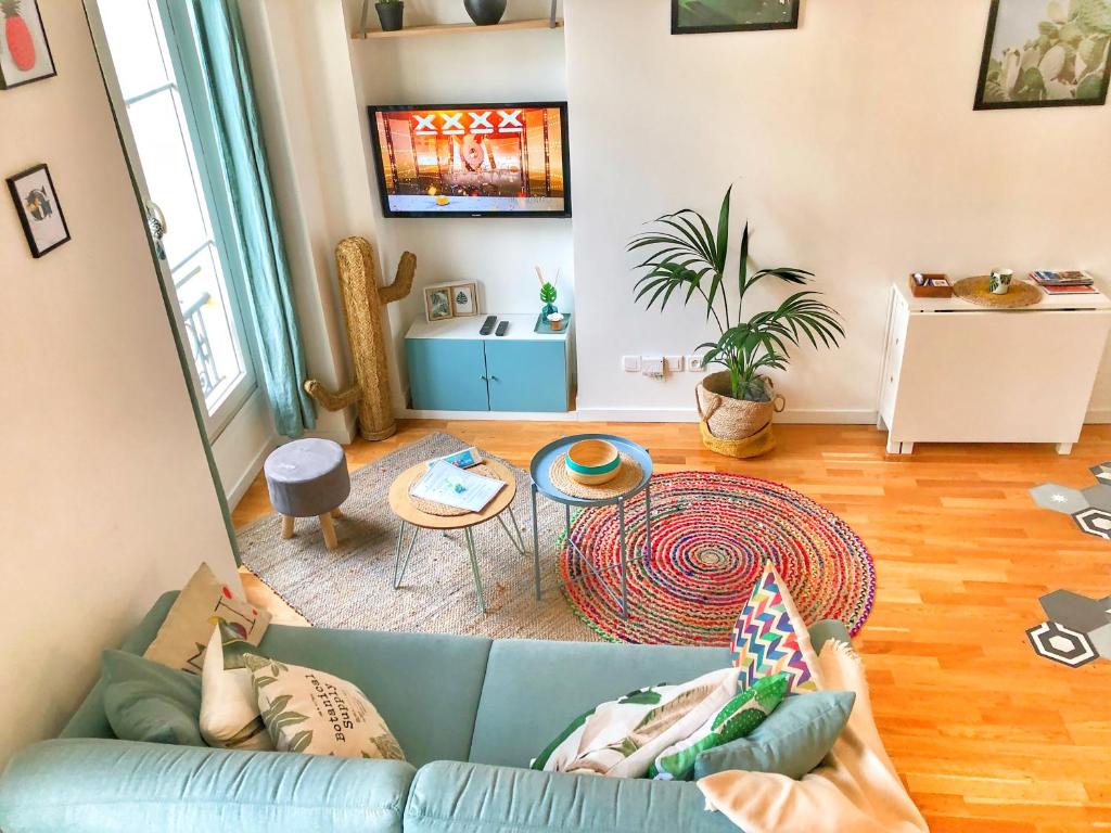 Homelivia, Appart FRIDA, mezzanine, déco raffinée et balcon 3 Avenue Georges Clemenceau, 06000 Nice