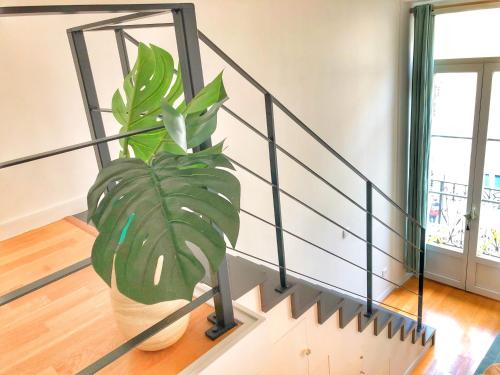 Homelivia, Appart FRIDA, mezzanine, déco raffinée et balcon