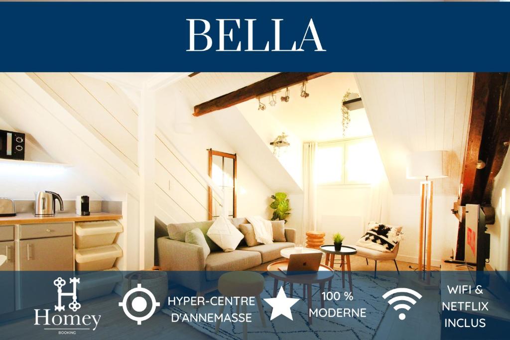 HOMEY BELLA - New / Duplex / Downtown / Close Geneva 12 Rue des Vétérans, 74100 Annemasse