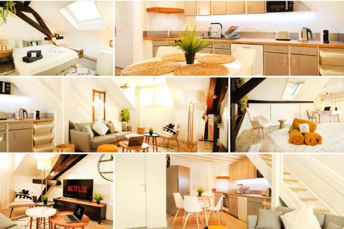 HOMEY BELLA - New / Duplex / Downtown / Close Geneva
