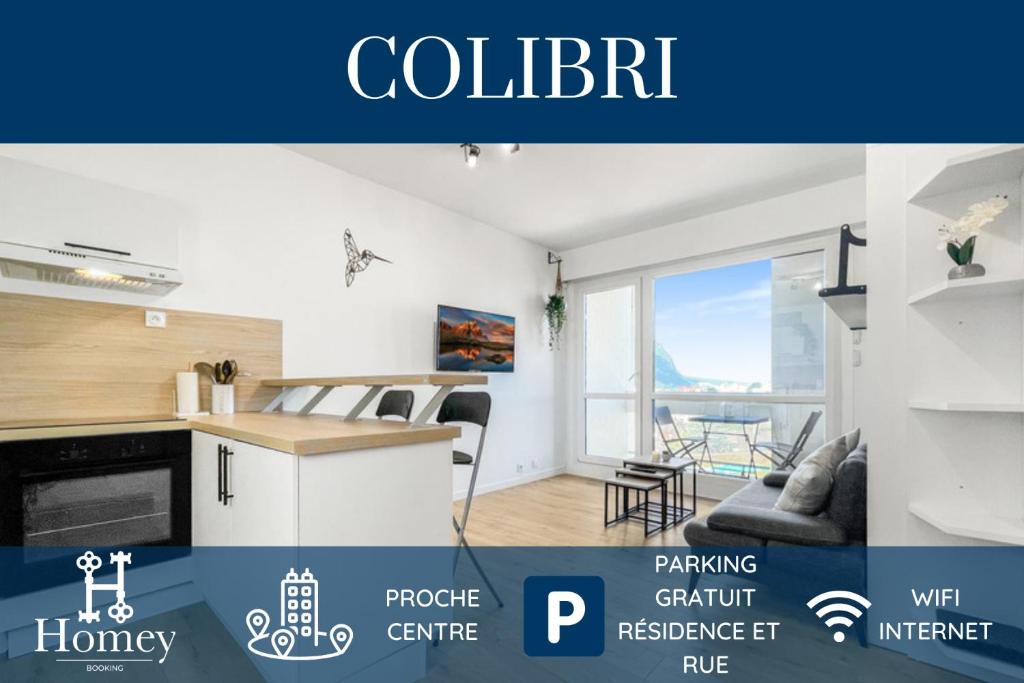 Appartement HOMEY COLIBRI - New / Free parking/ Proche Gare Annemasse / Aux portes de GenèveGenève 19 Avenue Henri Barbusse 74100 Annemasse