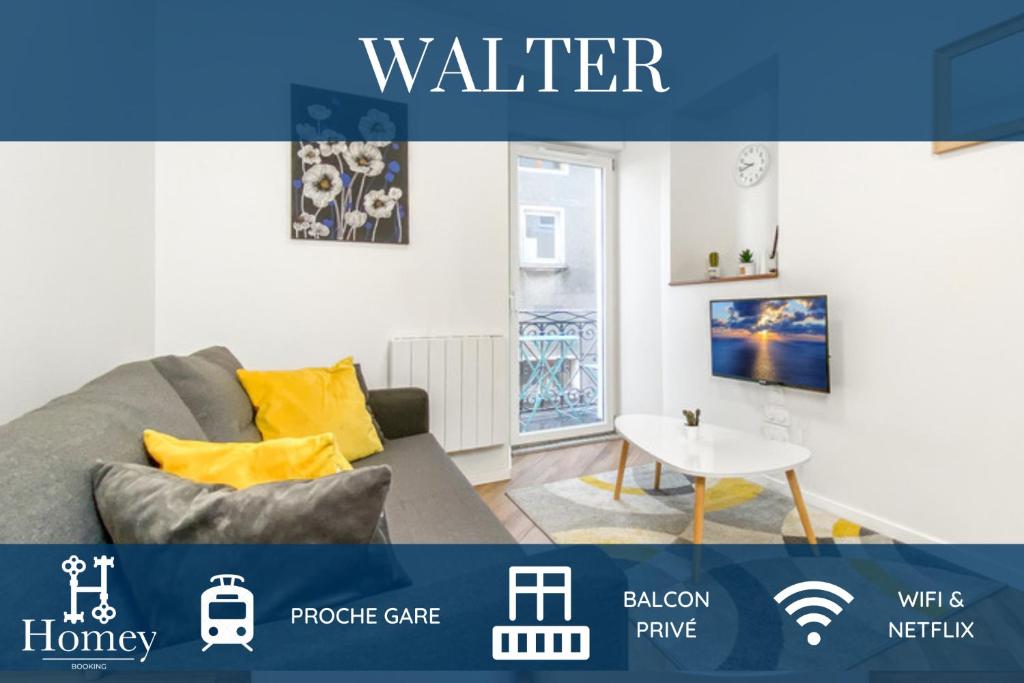 Appartement HOMEY WALTER - Proche Gare - Balcon privé - Wifi 738 Avenue Jean Jaurès 74800 La Roche-sur-Foron