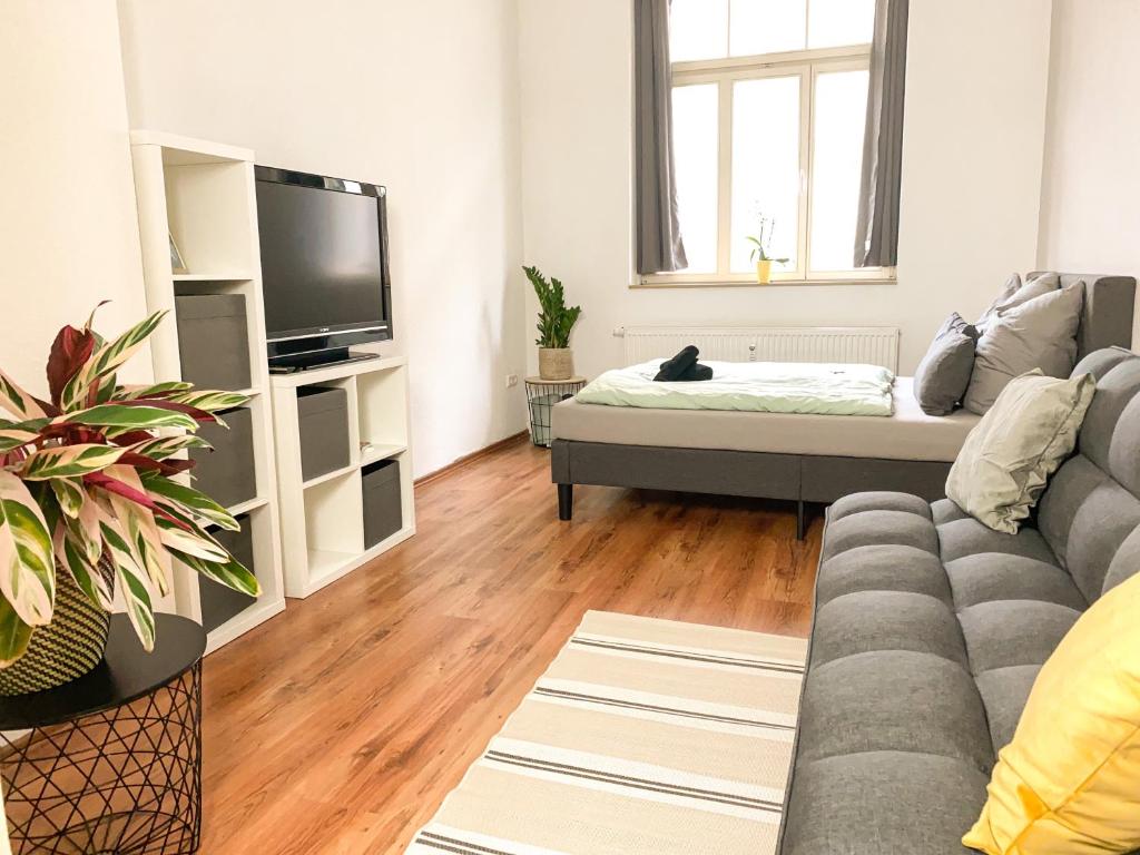 Appartement HOMY I Altbaucharme Netflix und WLAN Oststraße 66a 04317 Leipzig