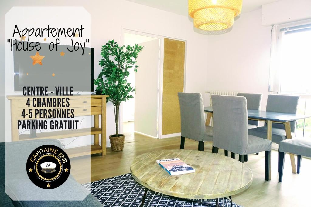 Appartement House Of Joy - Centre ville - Parking gratuit 11 Rue des Gayettes 10000 Troyes