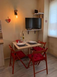 Appartement Houssen/Colmar: « Chez Lin’Doux », le Nid Alsacien 14 Rue des Vosges 68125 Houssen Alsace