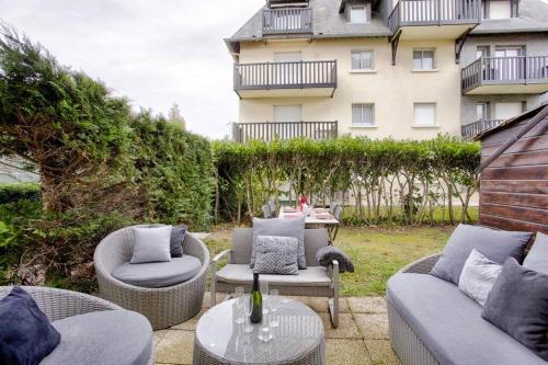 HSH Appartement avec jardin au coeur de Deauville