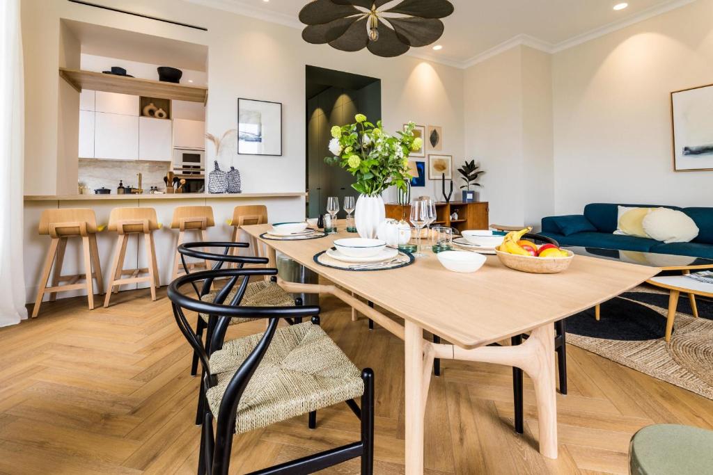 HYGGE KEYWEEK Apt 2 bedrooms with parking in Biarritz city center 1 Rue du Helder – 64200 Biarritz, 64200 Biarritz