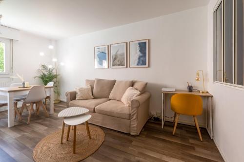 HYGGE - Superbe Apt rénové Rouen Gare avec parking privatif