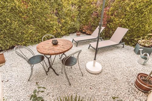 Hyper centre : élégante terrasse privée