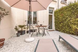 Hyper centre : élégante terrasse privée