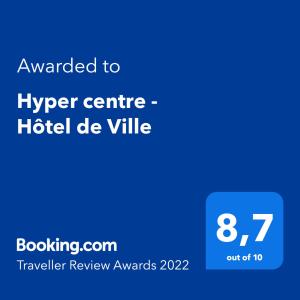 Hyper centre - Hôtel de Ville