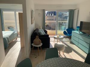 Appartement HYPER CENTRE, VUE MER ,APPARTEMENT NEUF, 6 adultes Place Bellevue , résidence BELLEVUE CLEMENCEAU , BAT A2 , 4° étage , appartement 702 64200 Biarritz Aquitaine