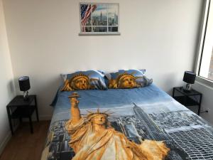 Appartement HYPER CENTRE - WIFI FIBRE GRATUIT - JERGWELOH - Le New Yorkais 136 Boulevard Marechal Leclerc 14000 Caen Normandie