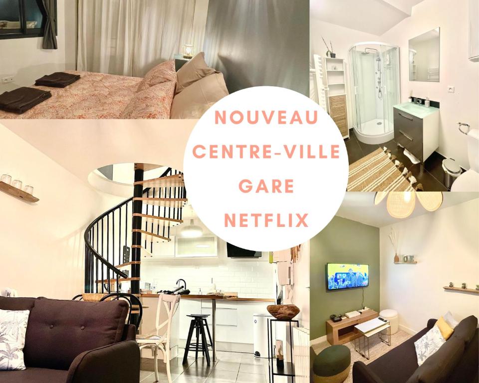 Appartement Idéal gare centre ville 2-4 pers 20 Rue Daire 80000 Amiens