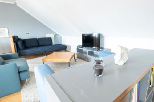 idyllische Maisonette-Wohnung über der Altstadt