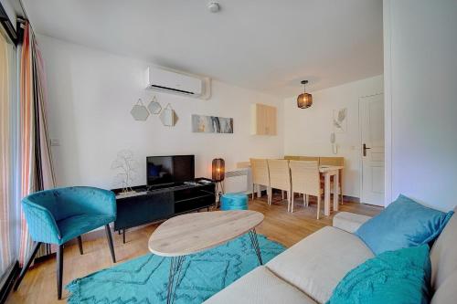 IMMOGROOM - 3 Rooms - Renovated - Pool - Air conditioning - Parking -