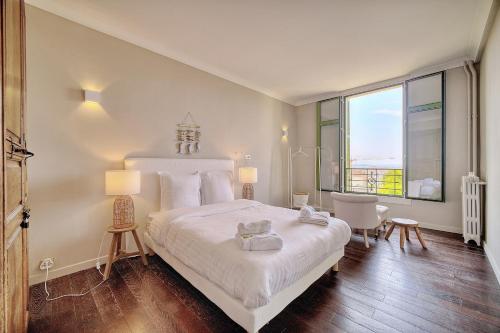 IMMOGROOM - Large Apartment - Parking - Air conditioning - Sea view - Wifi
