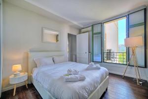 IMMOGROOM - Large Apartment - Parking - Air conditioning - Sea view - Wifi