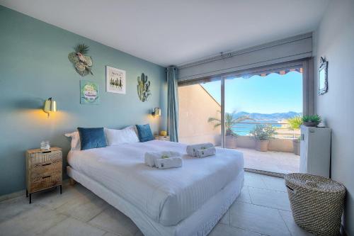 IMMOGROOM - Panoramic sea view - Terrace - 1 min from the beach - Parking