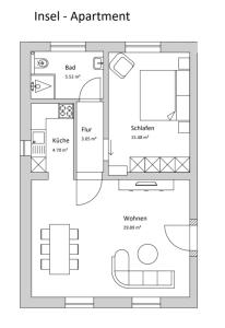 Appartement Insel-Apartment im Herrenhaus Rheinblick Beekscher Weg 66 46509 Xanten Rhénanie du Nord - Westphalie