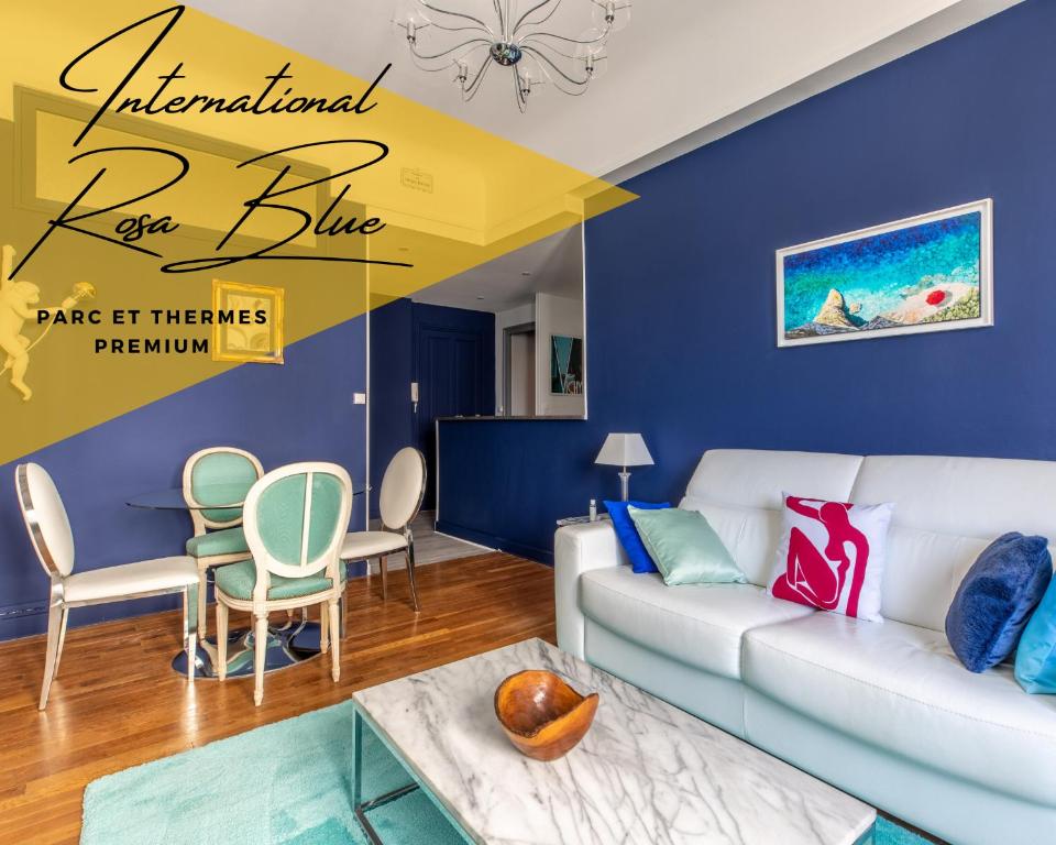 Appartement INTERNATIONAL ROSA BLUE *** - romantique chic 26 Rue Maréchal Foch 03200 Vichy