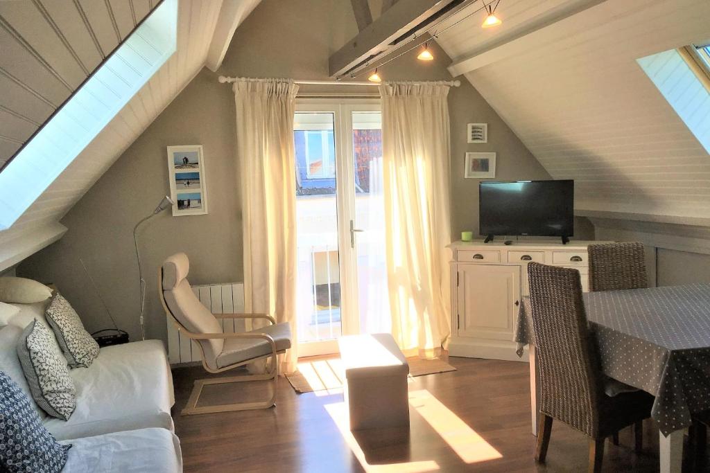 Iroise Duplex T3 Rsd IROISE dernier étage gauche 91 Rue de Metz, 62520 Le Touquet-Paris-Plage