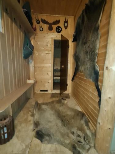 Jagdhaus auf dem Forsthof mit Sauna