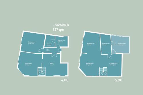 Joachim.8 Maisonette-Apartment mit 2 Schlafzimmern im Herzen von Berlin Mitte