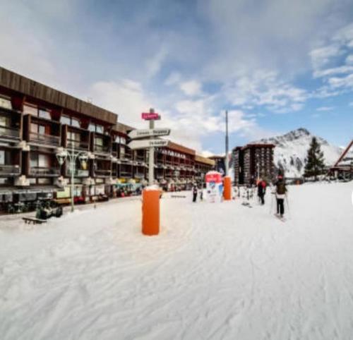 joli 2 pièces vue sur pistes - balcon sud ouest