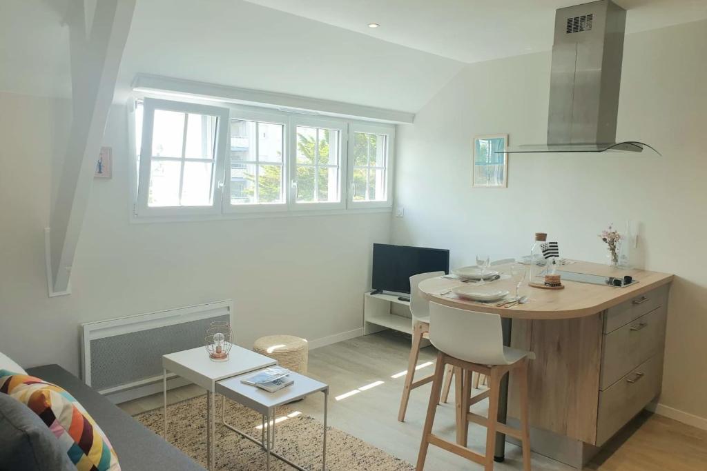 Appartement Joli 27m à proximité des PLAGES à Saint-Malo ! 71 Rue Hippolyte de la Morvonnais 35400 Saint-Malo