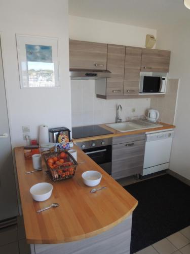 Joli appartement avec wifi sur le port de Dahouet