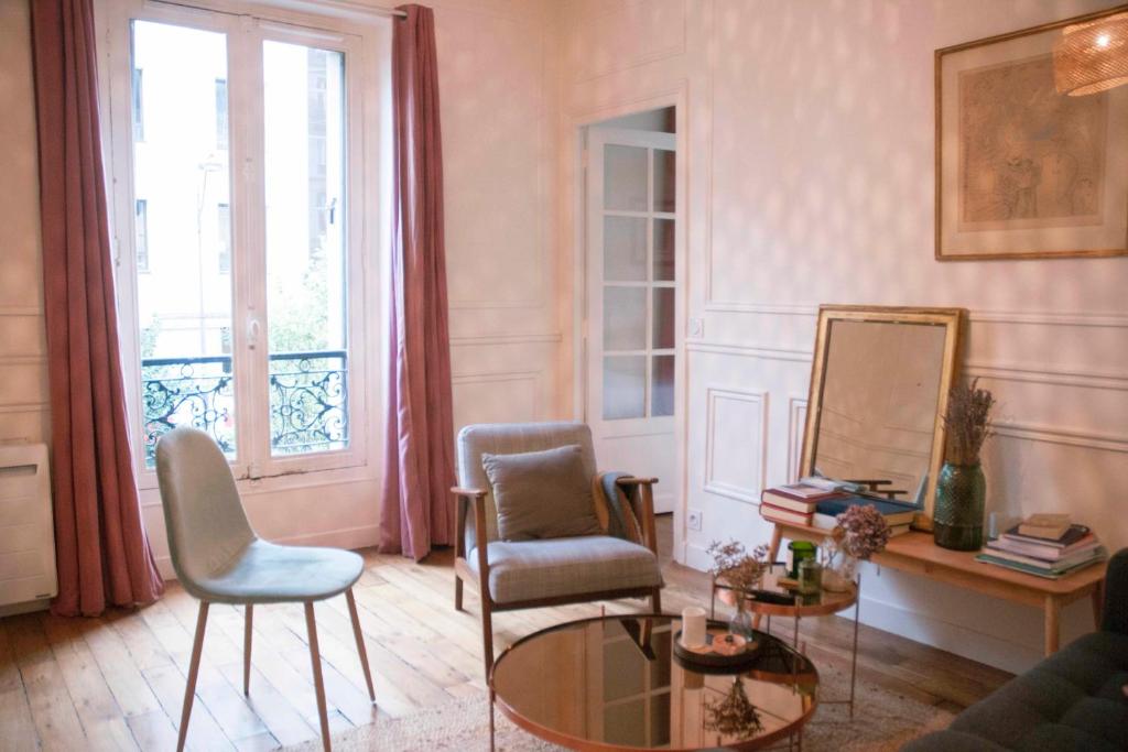 Appartement Joli Apt idéal pour 2 -13 min du sacré cœur ! 34 Rue Ordener 75018 Paris