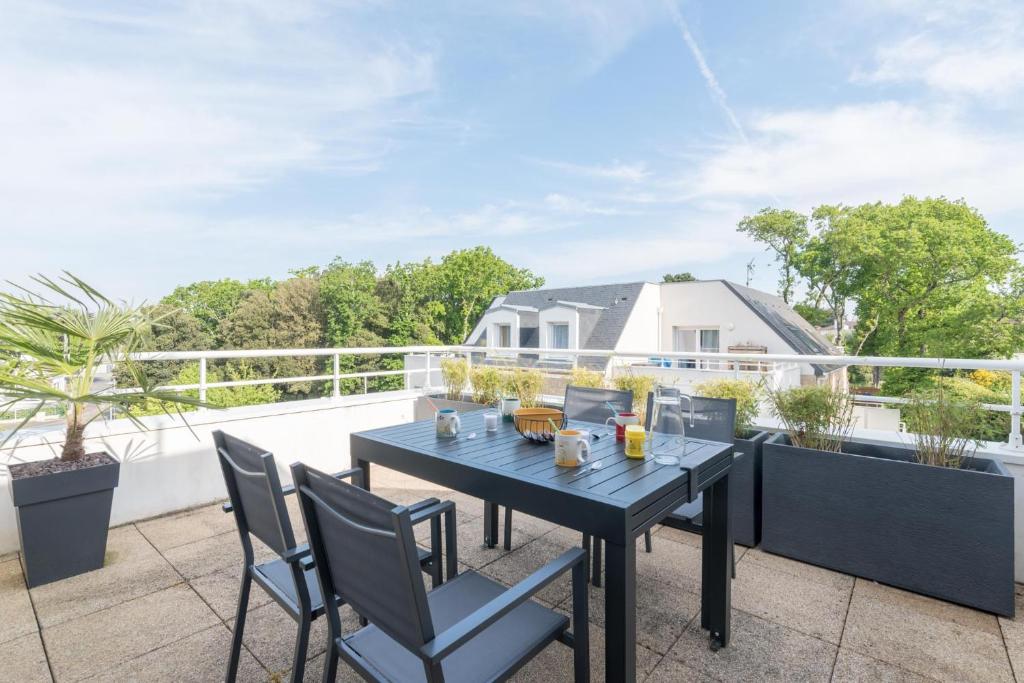 Appartement Joli cocon et belle terrasse à 5min des plages des marronniers, 9 44380 Pornichet