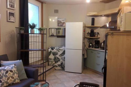 Joli petit loft dans échoppe pierre centre-ville