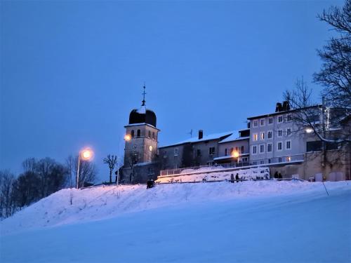 Joli Studio à la station des Rousses avec terrasse et garage