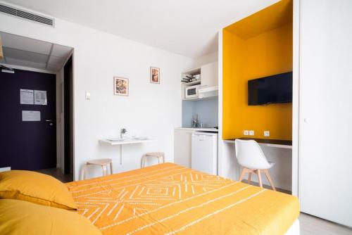 Joli studio, clim proche gare et centre ville